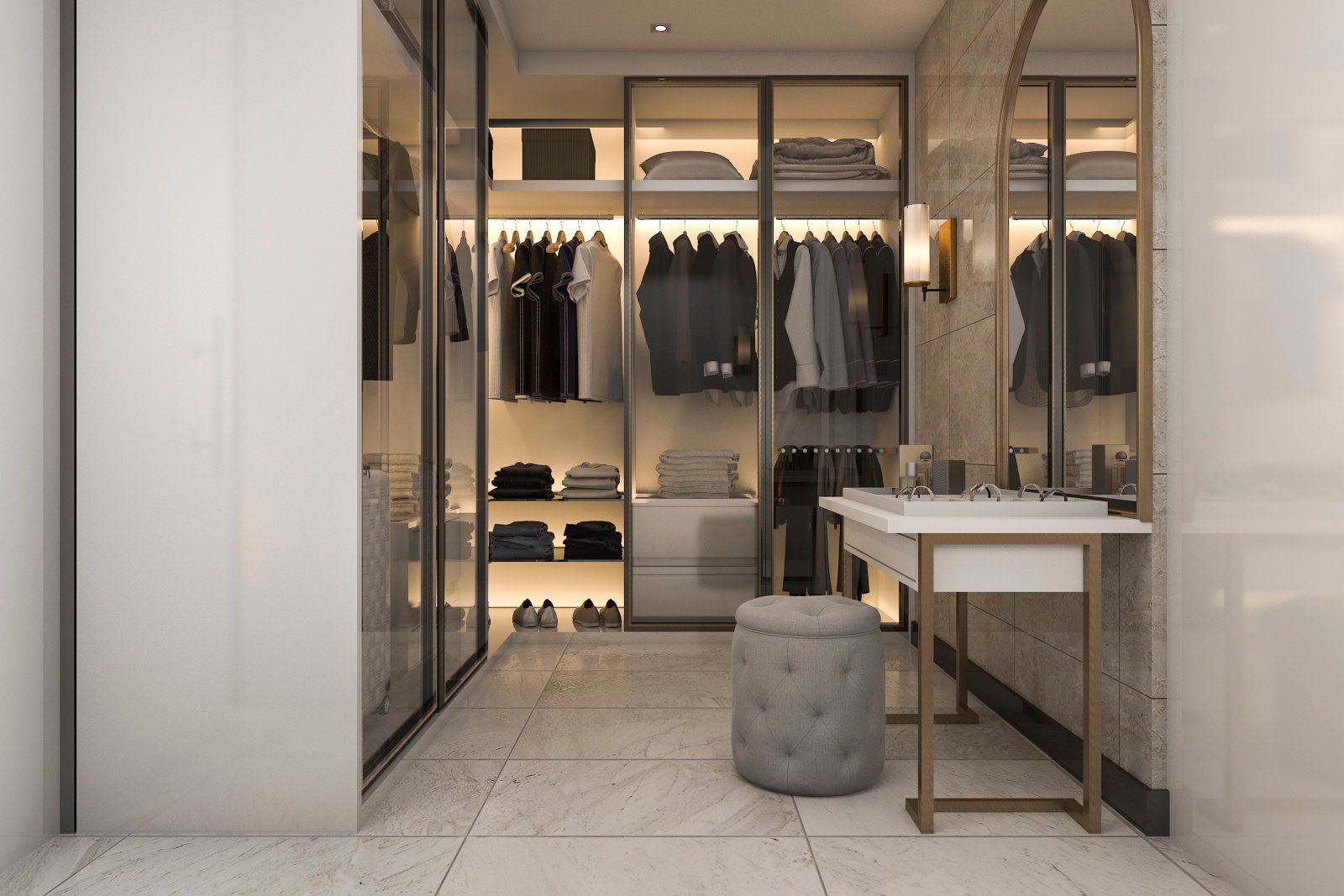 Consistent cabinet lighting color